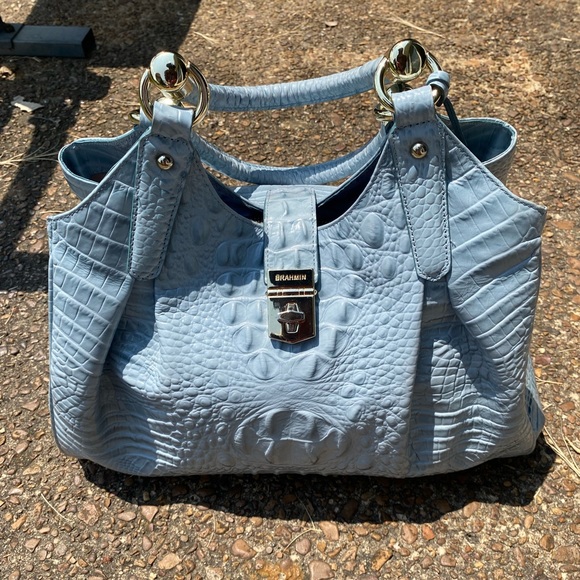 Brahmin | Brahmin Bag | Blue Brahmin | Purse - Picture 3 of 17